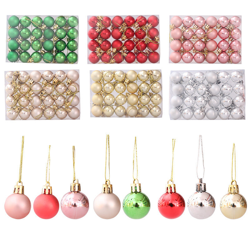 Christmas balls 24pcs