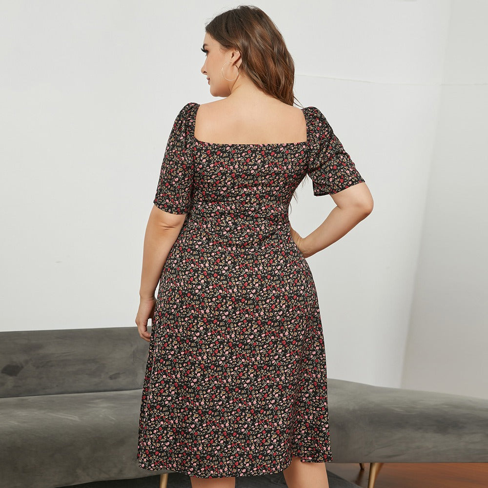 Plus size summer dress