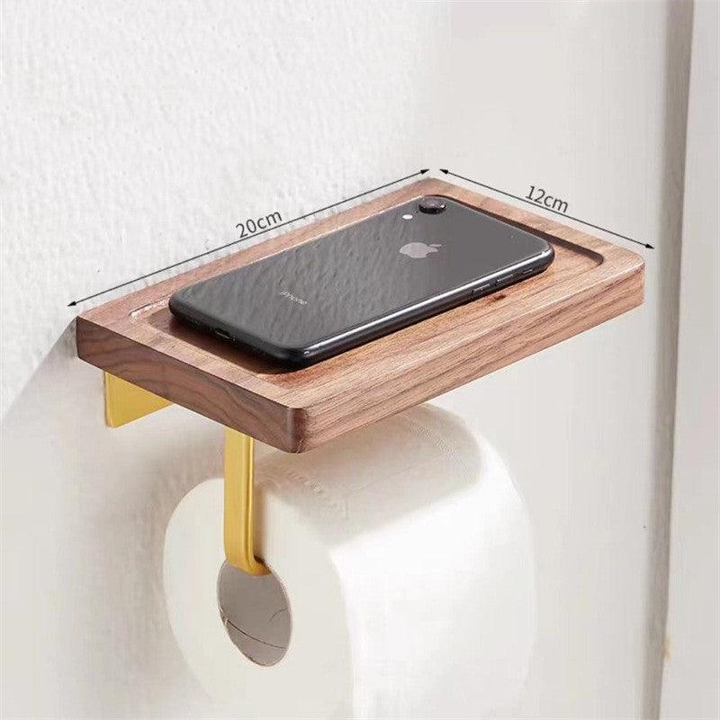 Toalettpappershållare med hylla - Villarudskogen