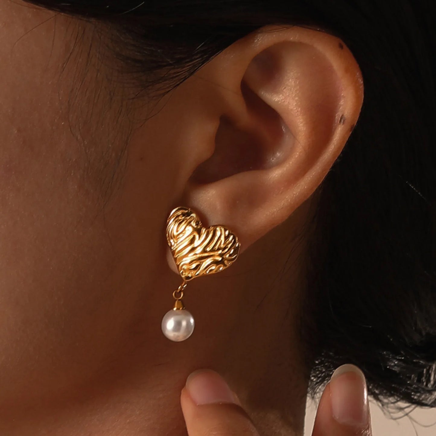 Earrings heart