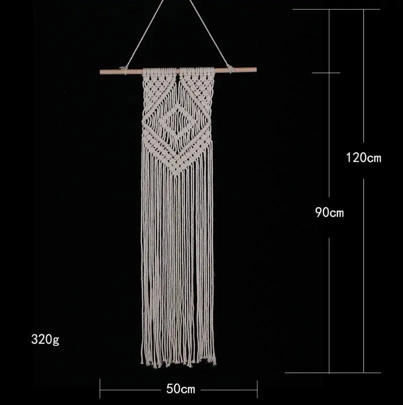 Macrame Väggdekoration - Villarudskogen