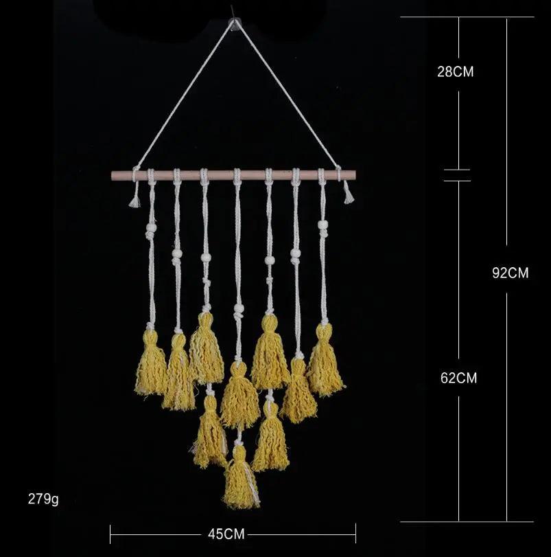 Macrame Väggdekoration - Villarudskogen