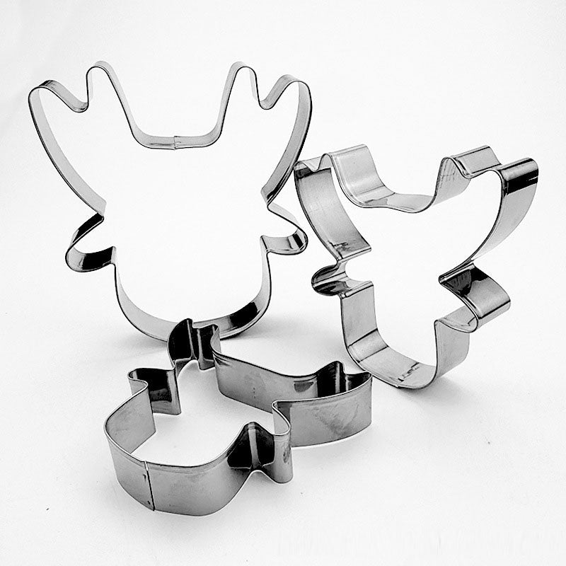 Cookie cutters Christmas gingerbread mold 3pcs