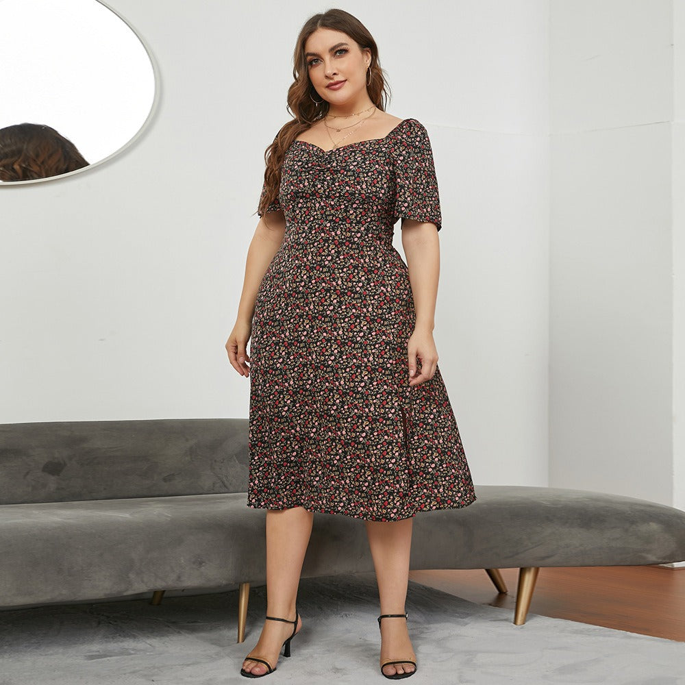Plus size summer dress