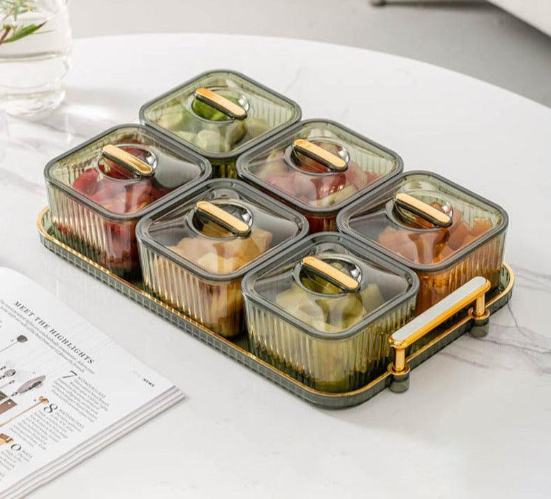 Bricka med skålar - Villarudskogen