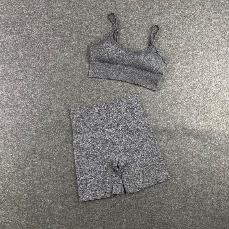 Seamless Yoga Set Träningsset