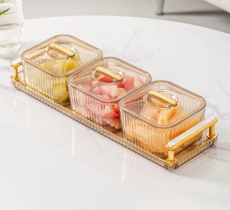 Bricka med skålar - Villarudskogen