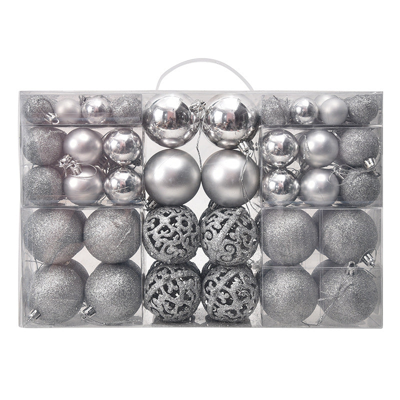 3/4/6cm 100pcs Julgranskulor