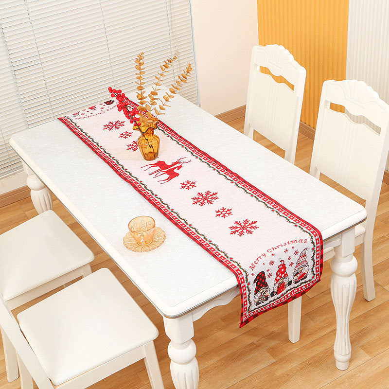 Christmas tablecloth Christmas decoration