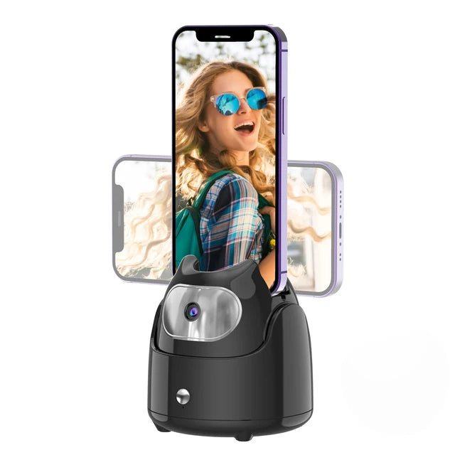 360° Rotation Automatic Face Tracking Mobilhållare