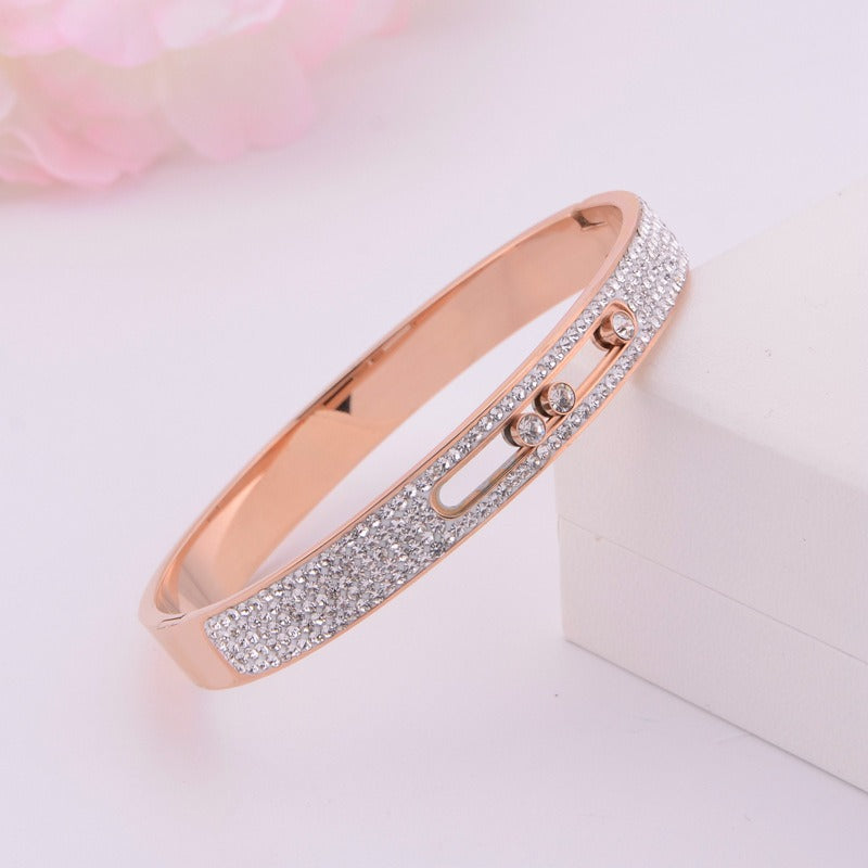 Handmade titanium steel armband