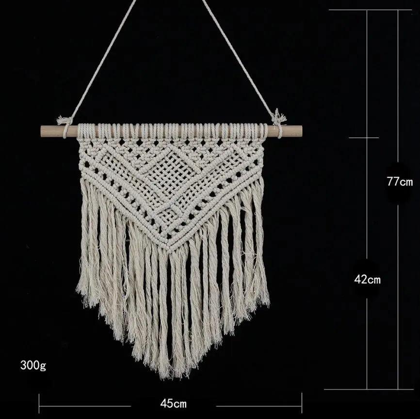 Macrame Väggdekoration - Villarudskogen