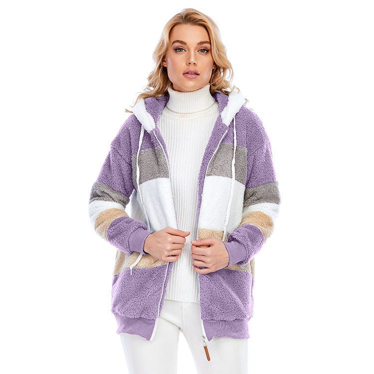 Hoodie Randig