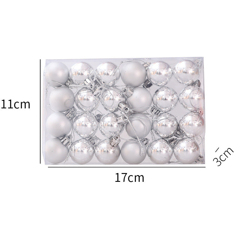 Christmas balls 24pcs