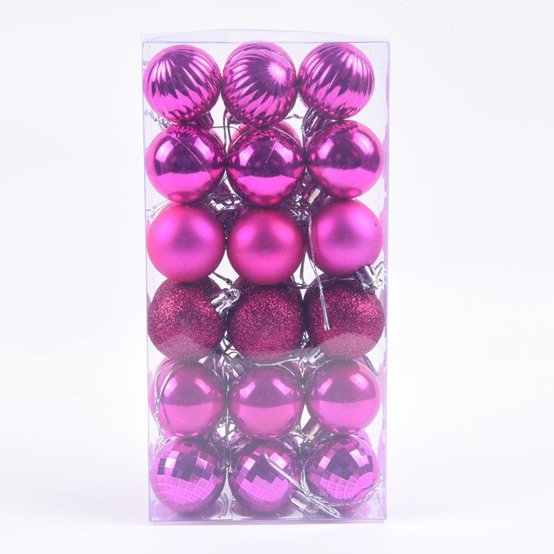 36pcs Christmas balls