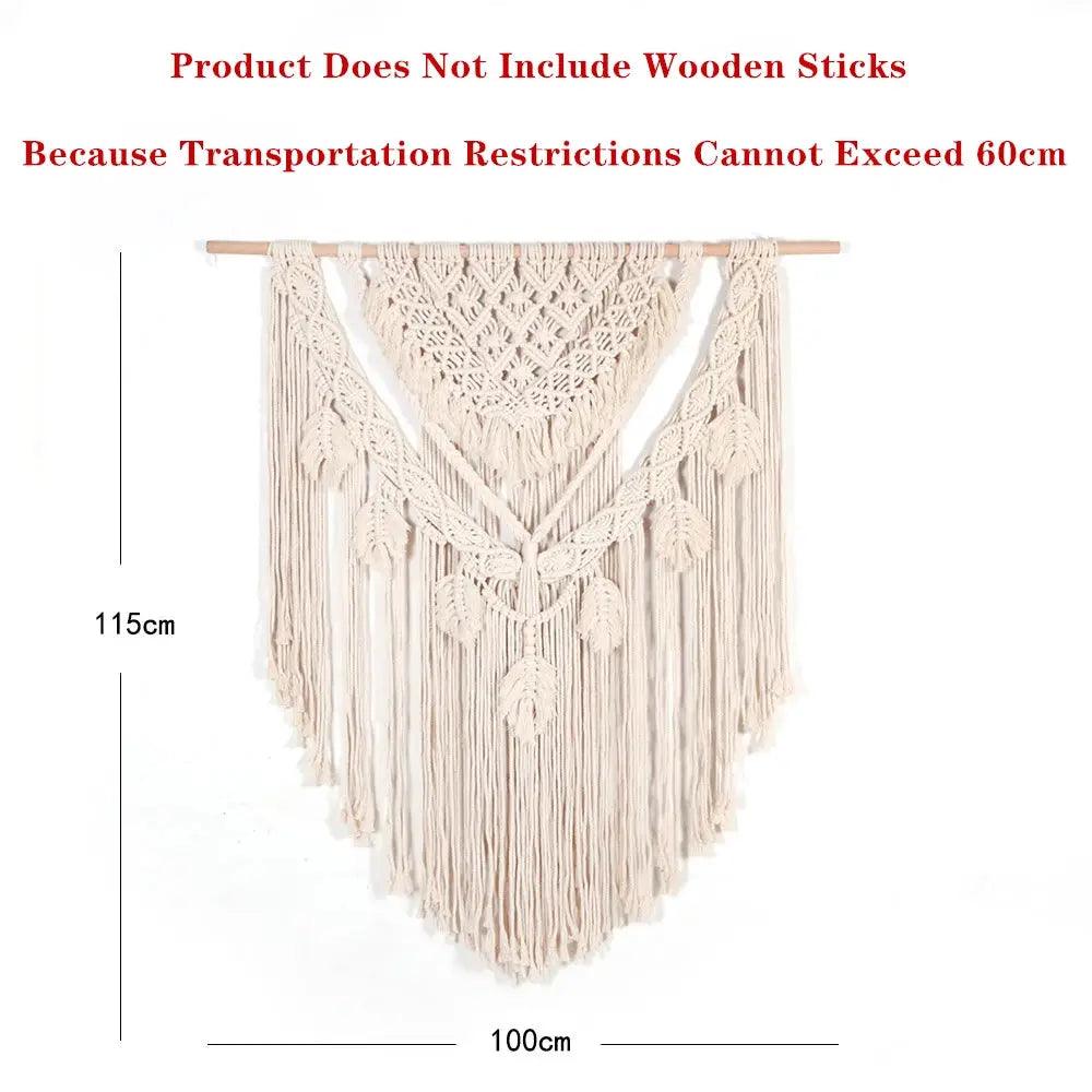 Macrame Väggdekoration - Villarudskogen