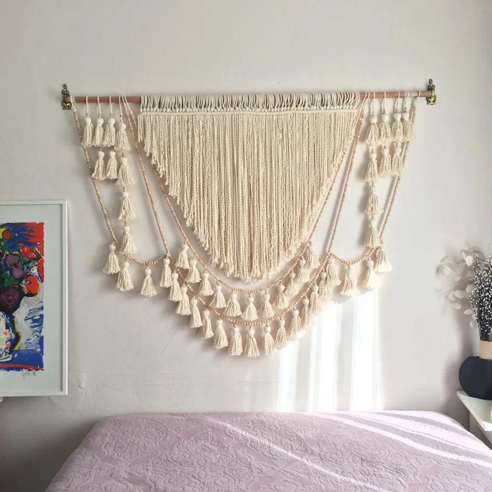 Macrame väggdekoration - Villarudskogen