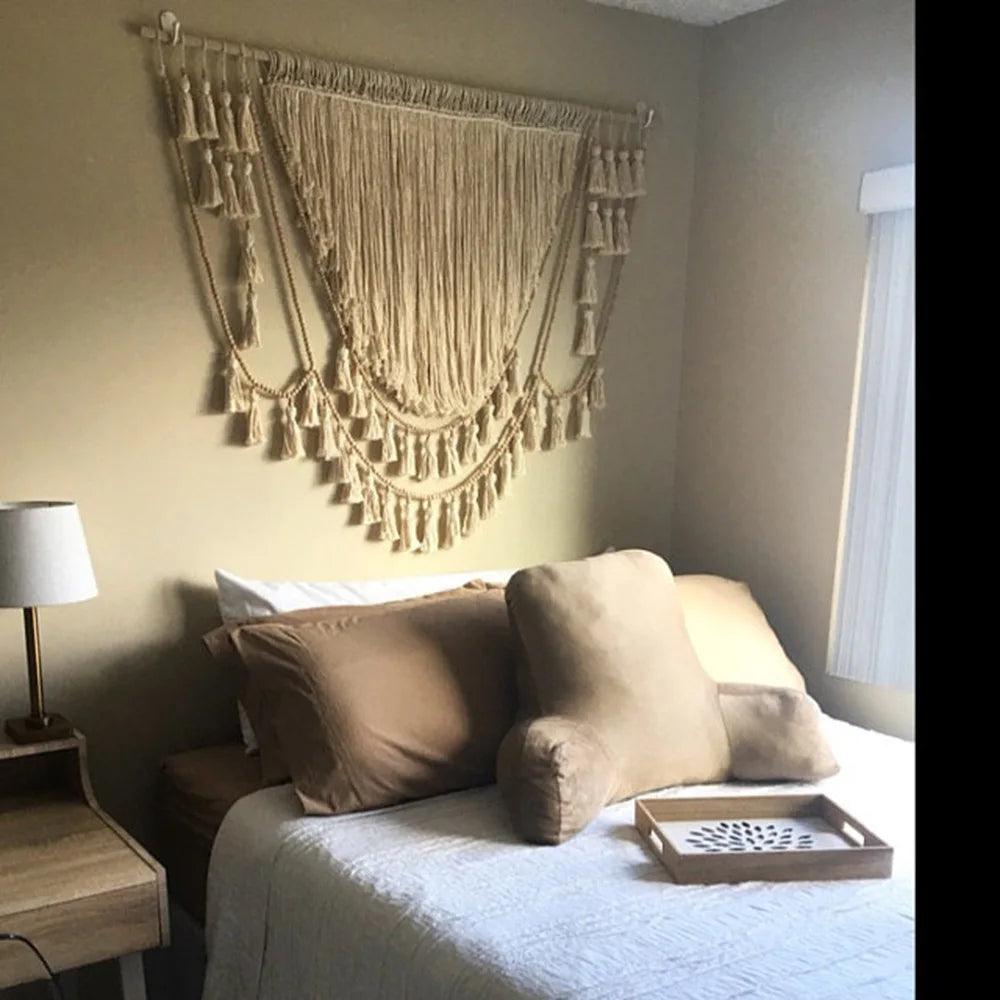 Macrame väggdekoration - Villarudskogen
