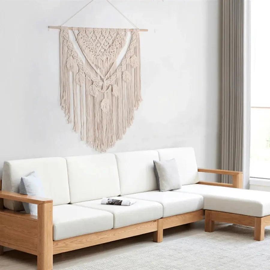 Macrame Väggdekoration - Villarudskogen
