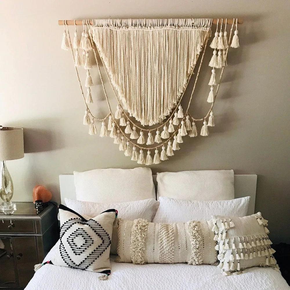 Macrame väggdekoration - Villarudskogen