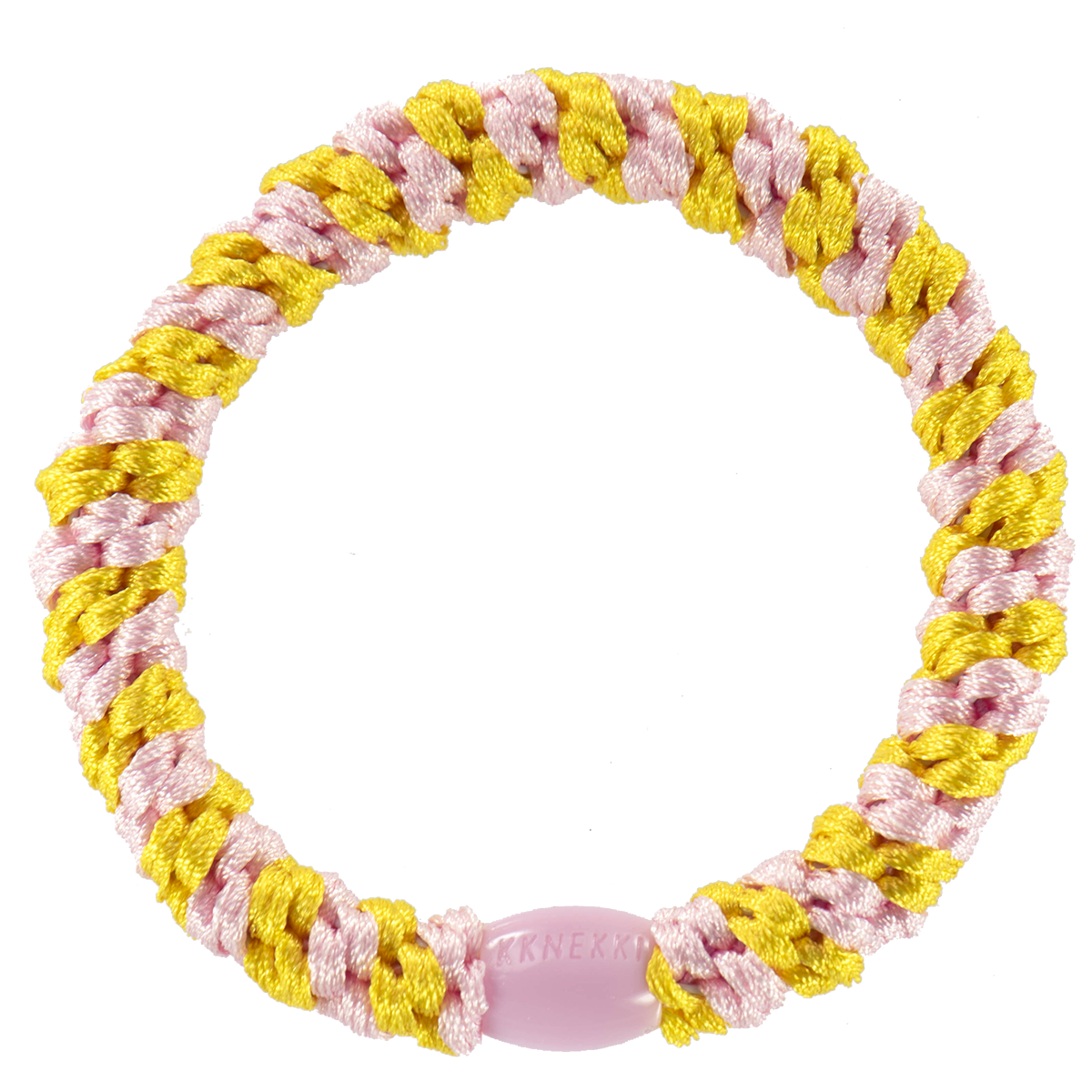 KNEKKI Yellow pink stripe