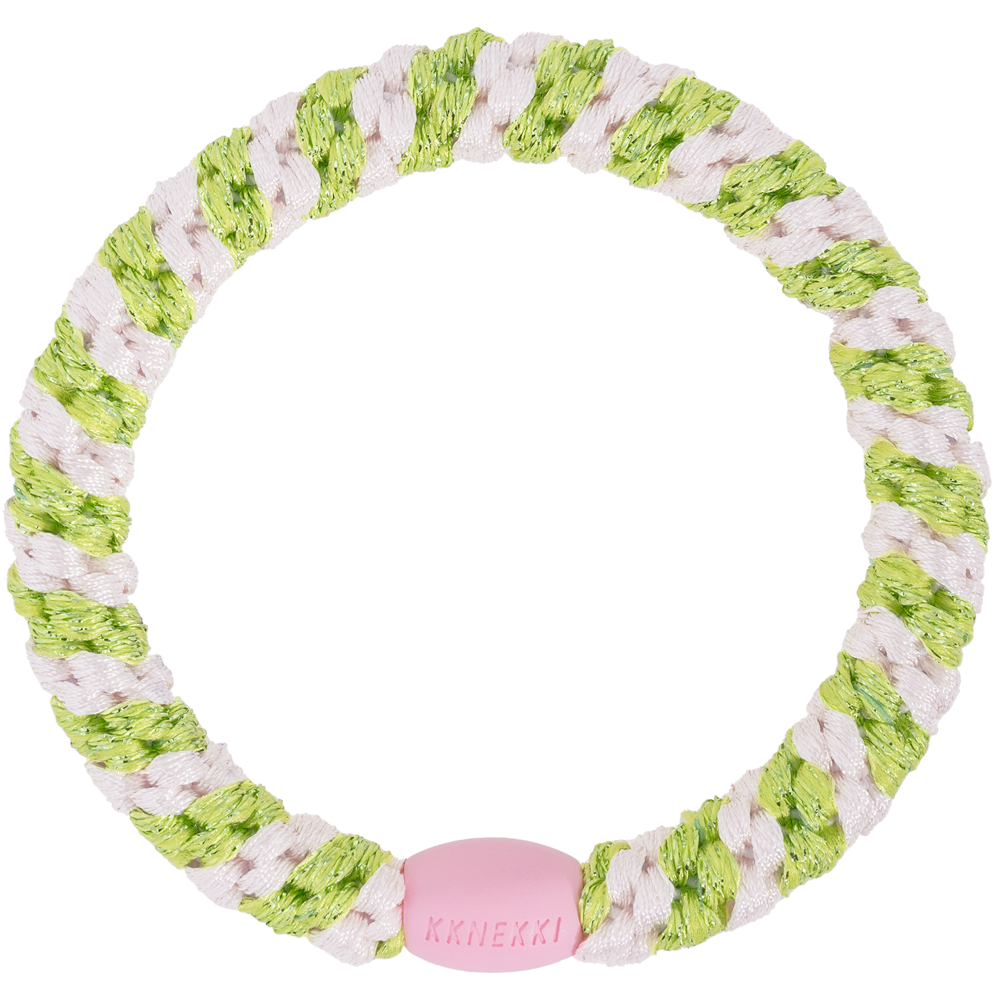 KNEKKI Ballet pink lime glitter