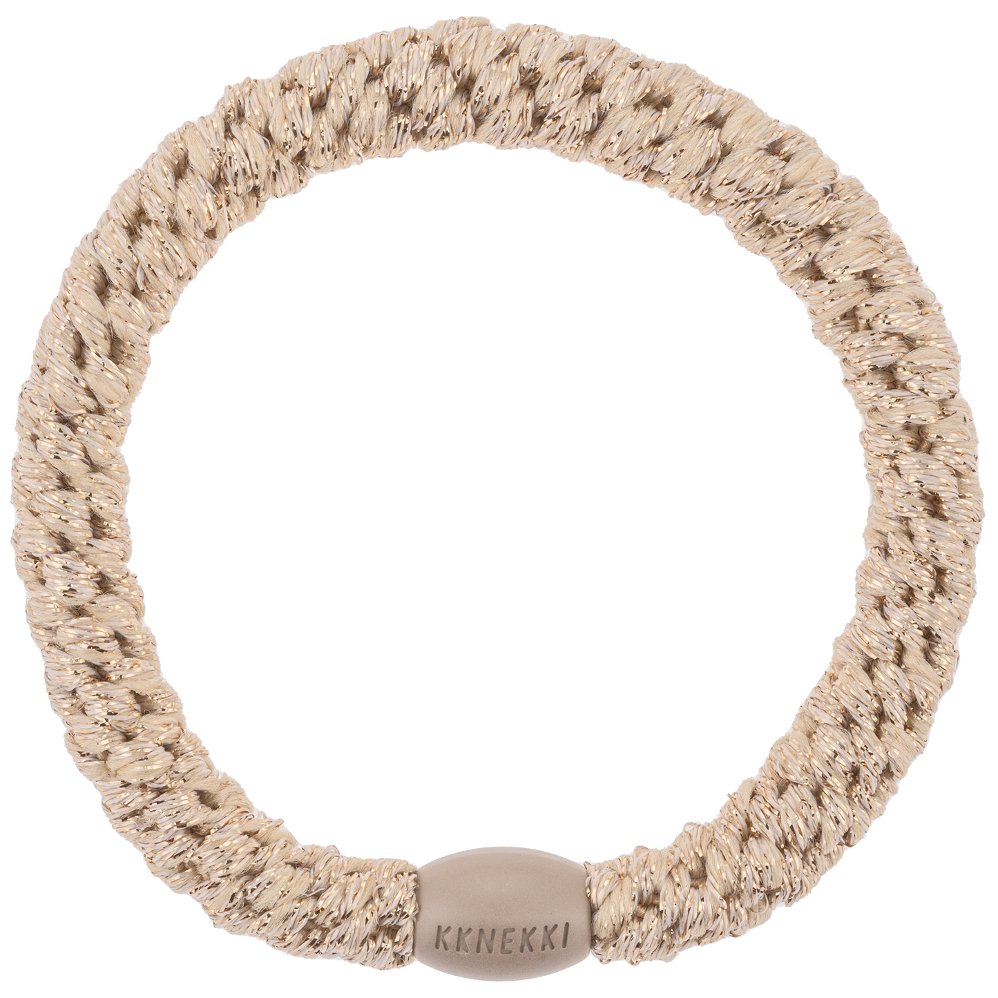KNEKKI Beige glitter