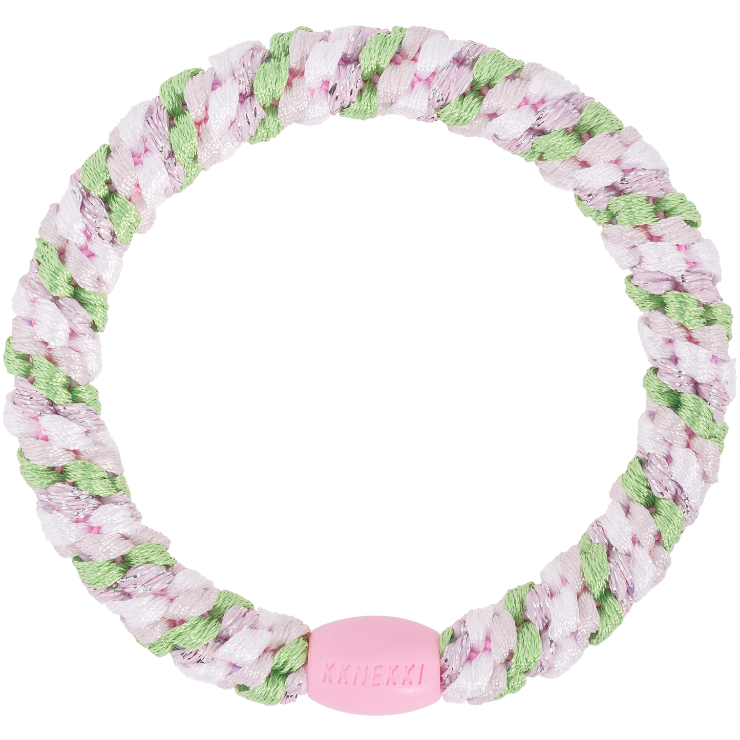 KNEKKI Mix Grassgreen pink glitter