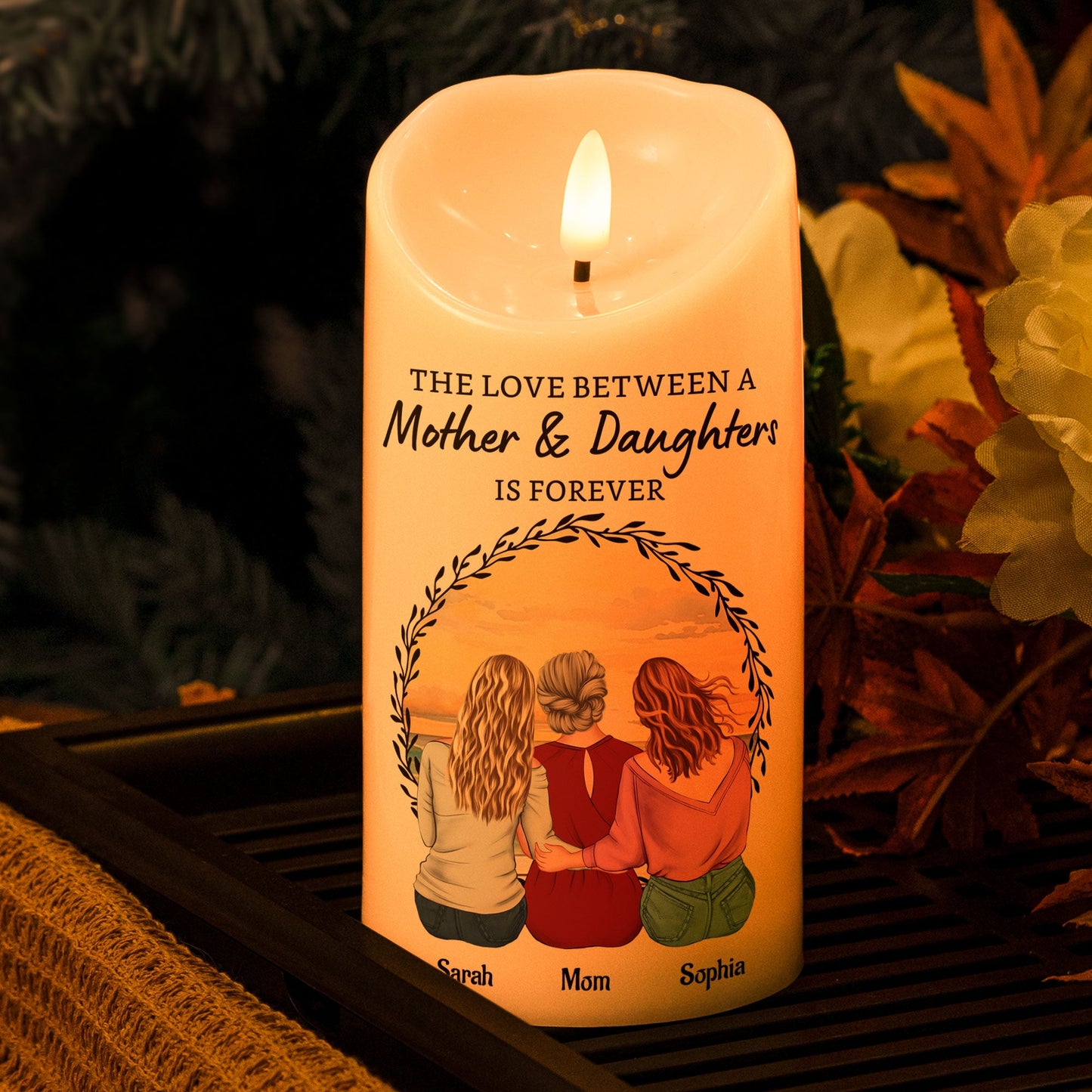 Mamma Dotter LED-ljus