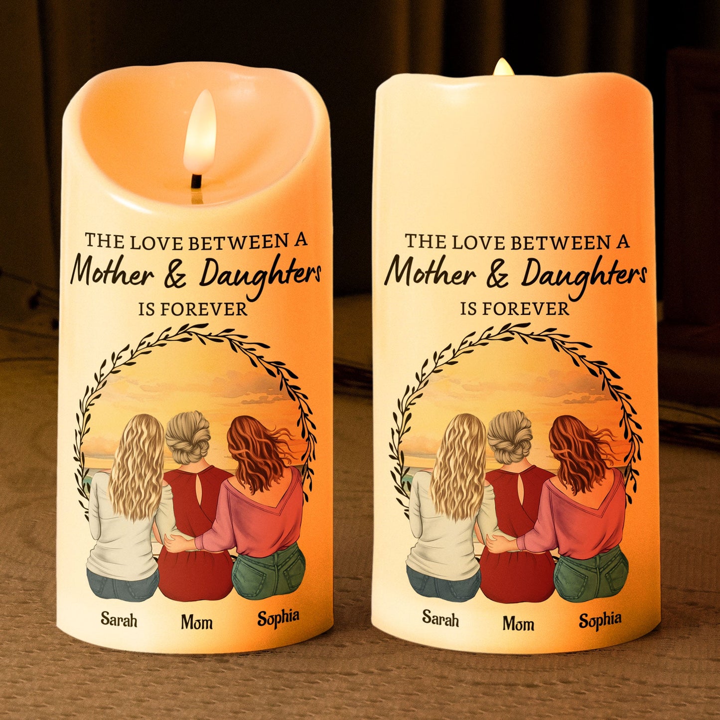 Mamma Dotter LED-ljus