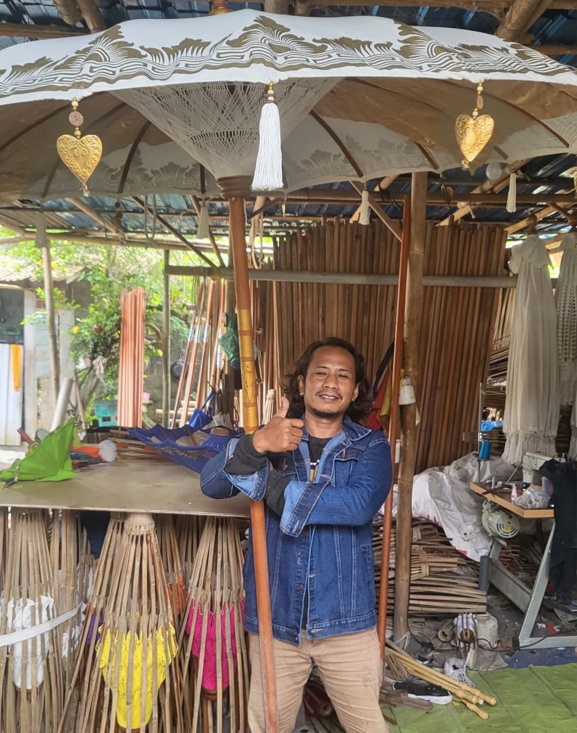 Bali Patio Parasol - 2m
