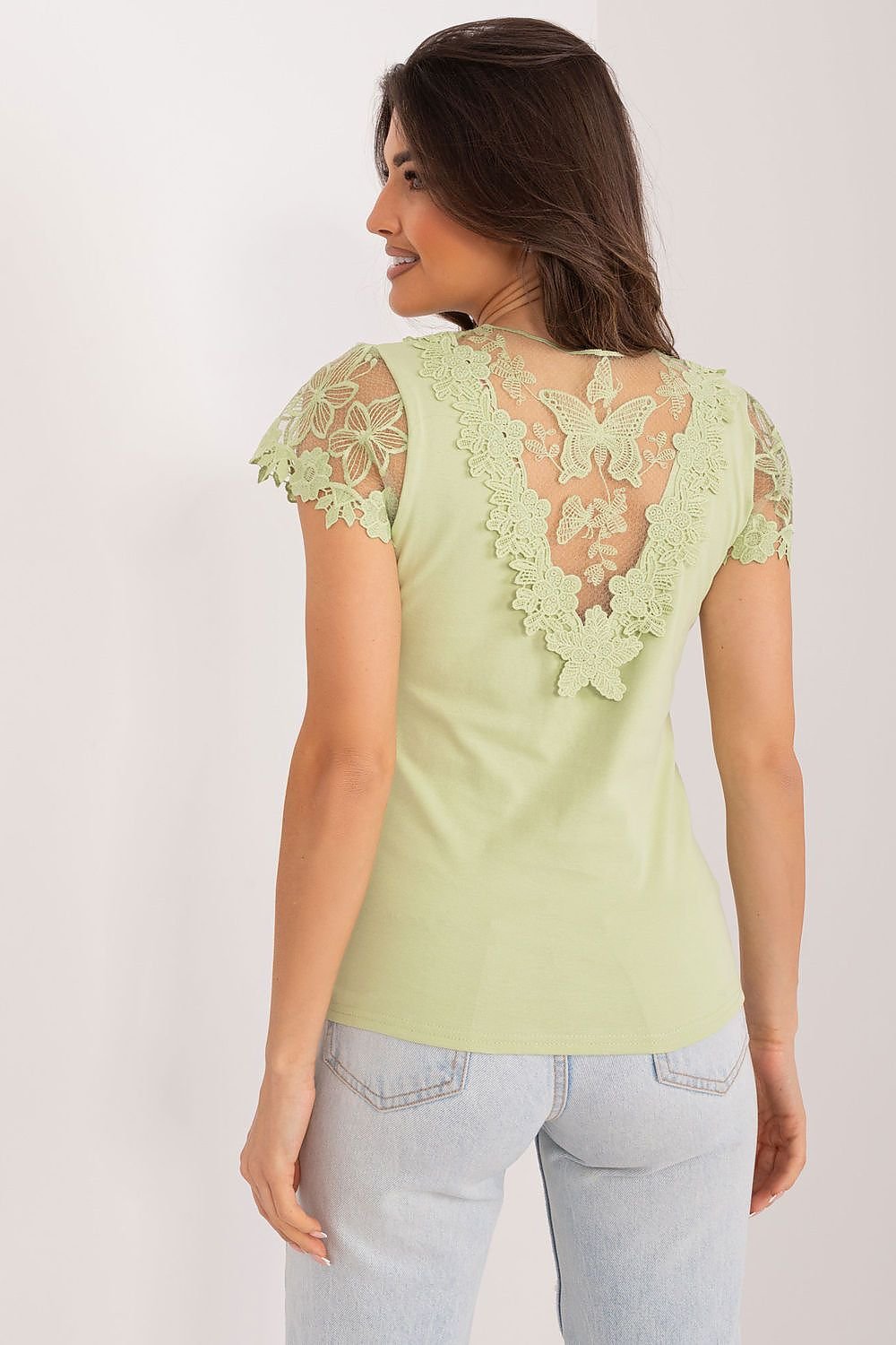 Top with lace detail Factory Price