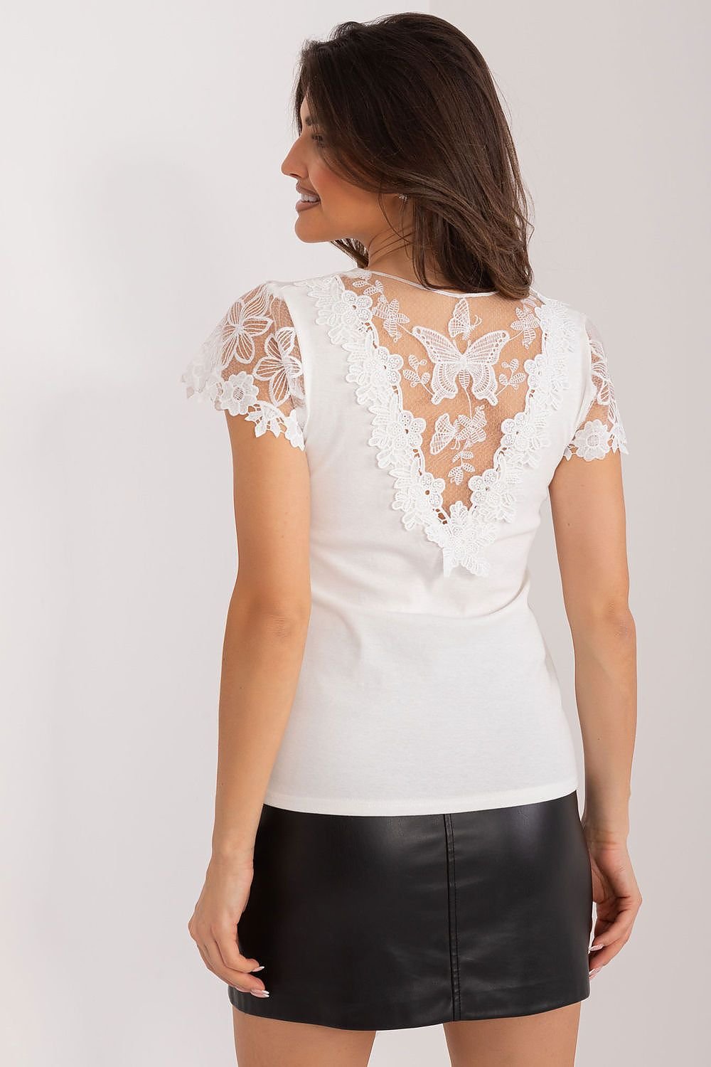Top with lace detail Factory Price