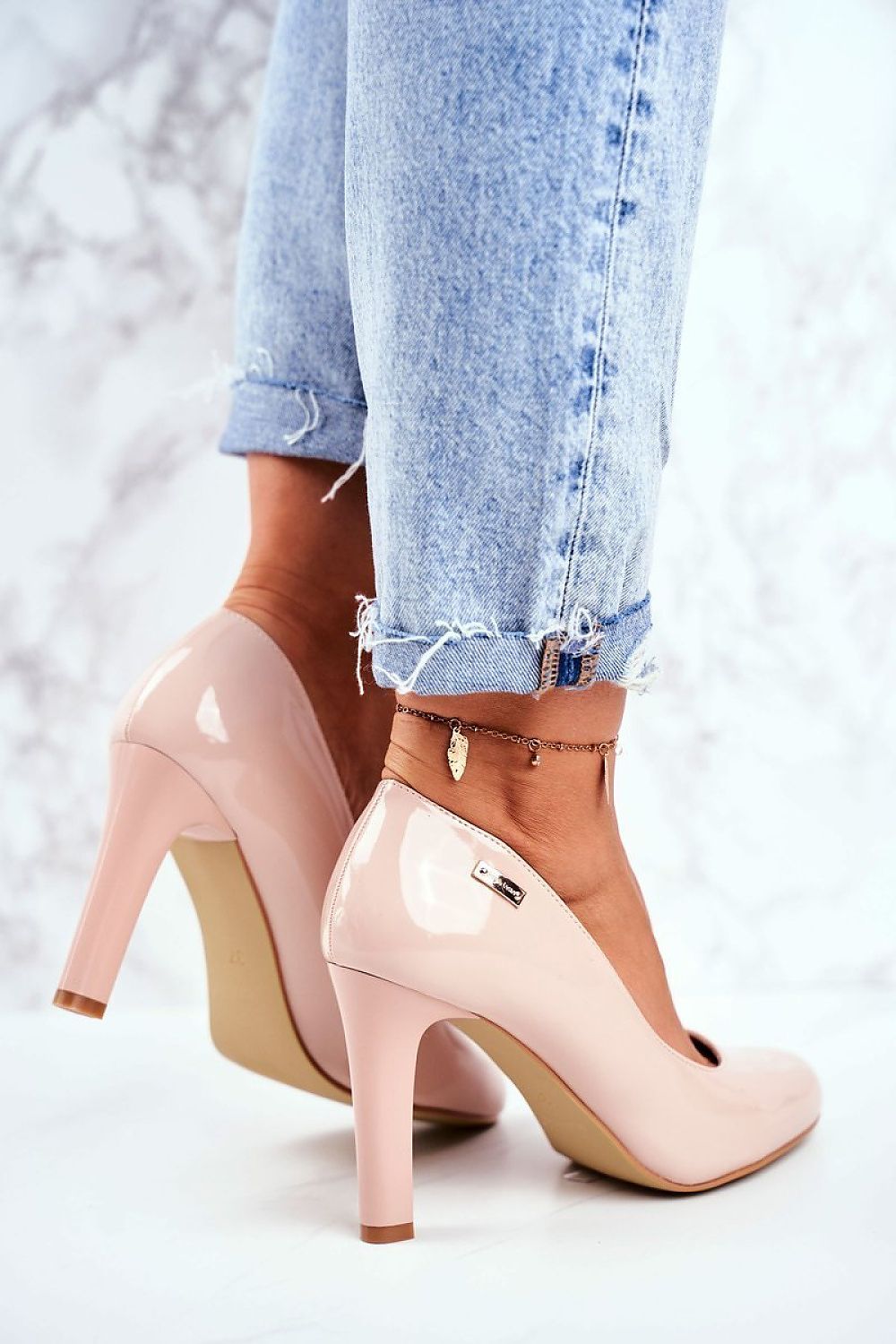 Block heel pumps model 208447 Step in style