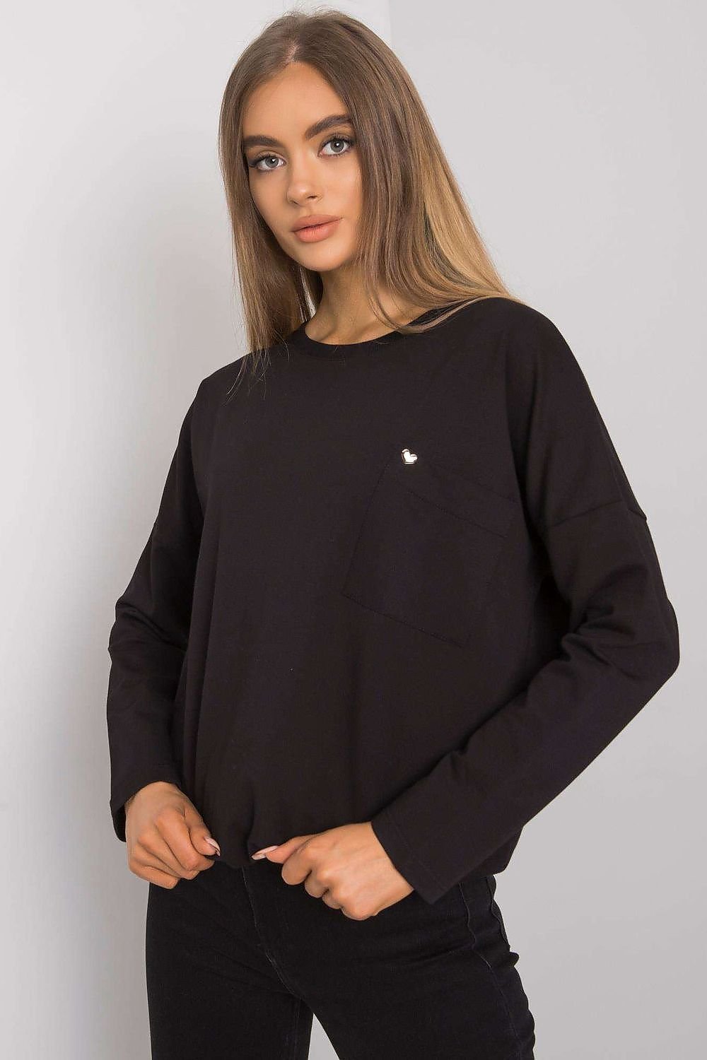 Blus lös sittandes passform BFG