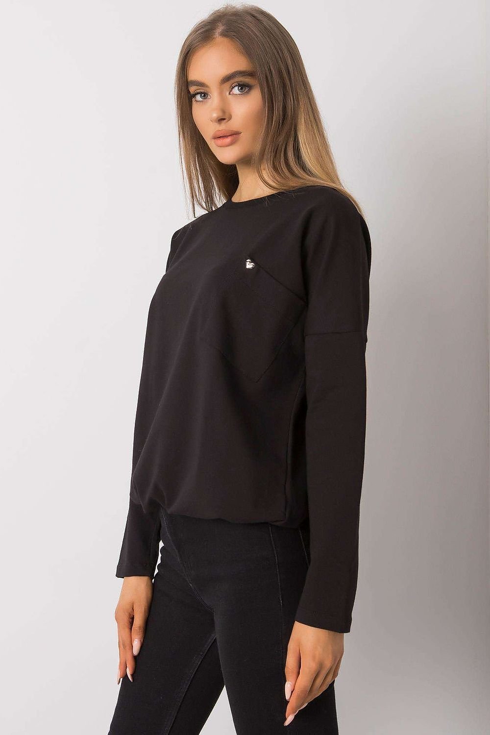 Blus lös sittandes passform BFG