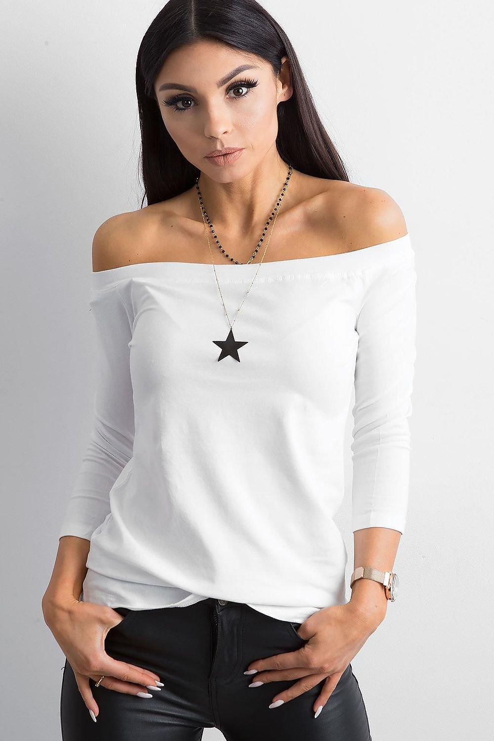 BFG off-shoulder blouse