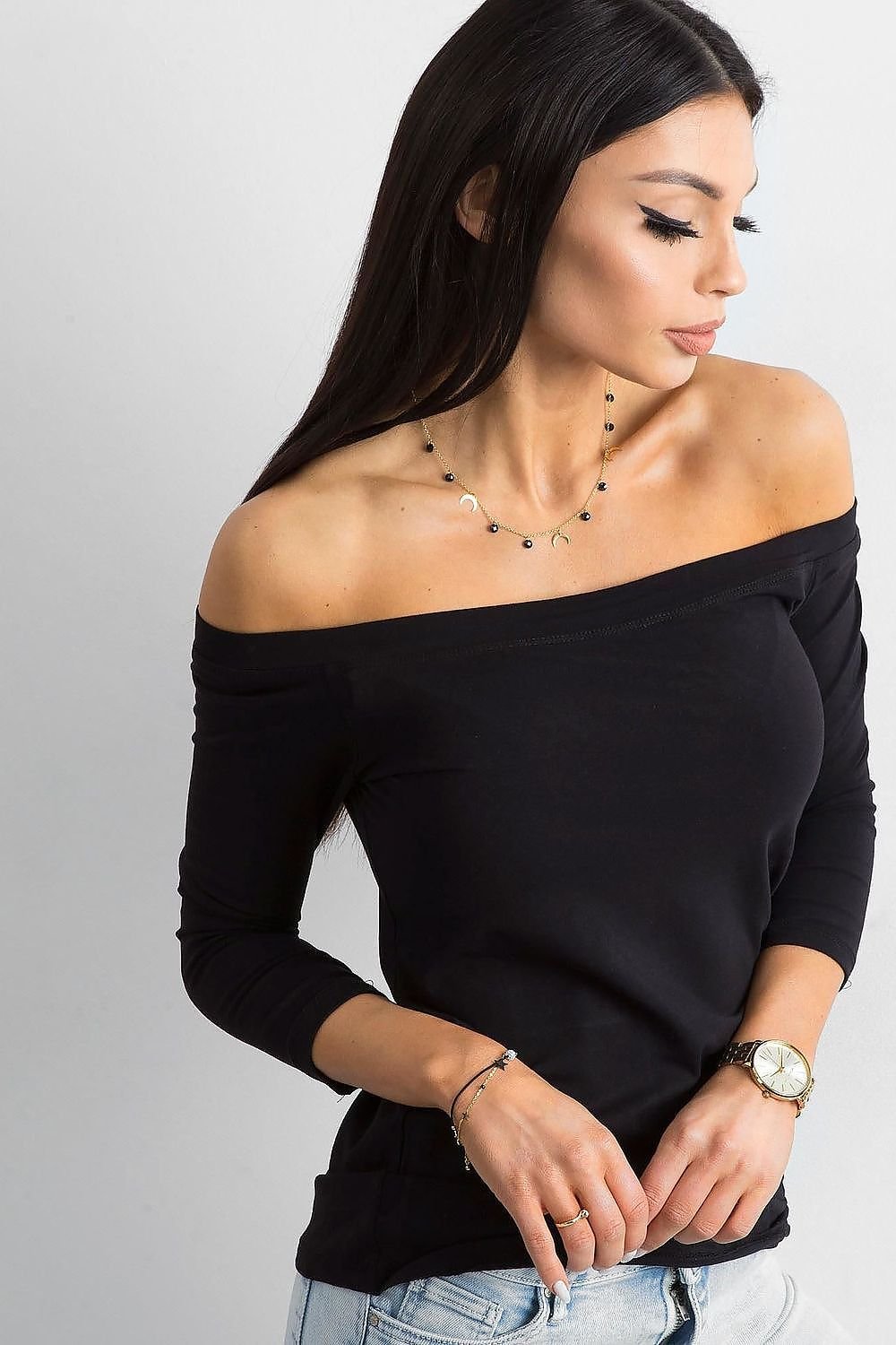 BFG off-shoulder blouse