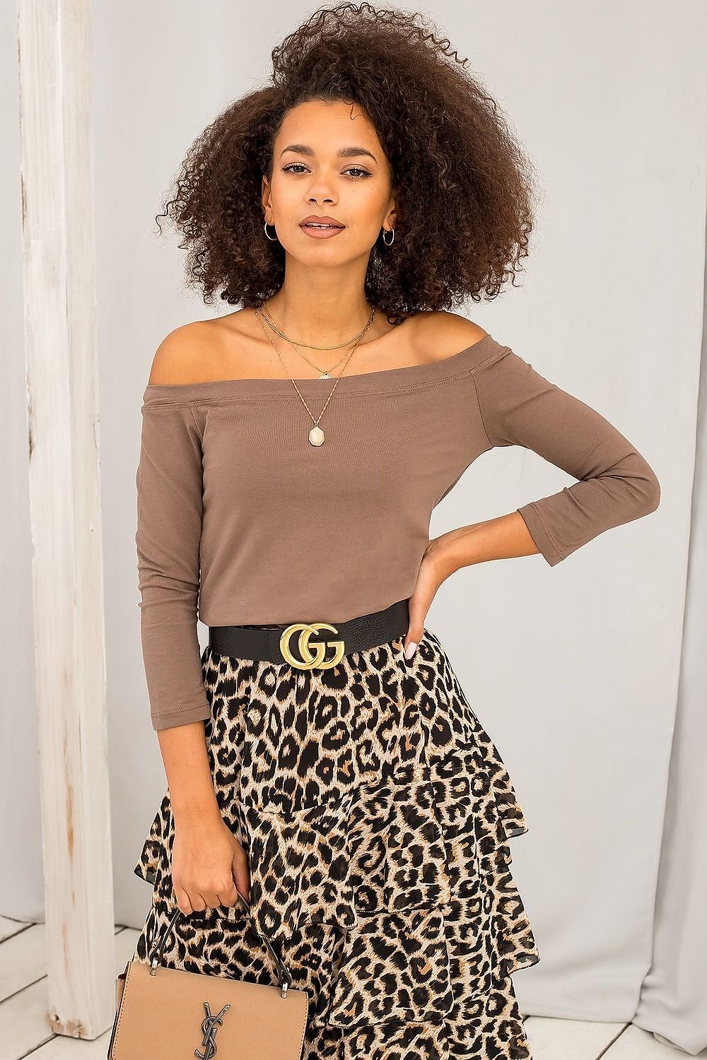 BFG off-shoulder blouse