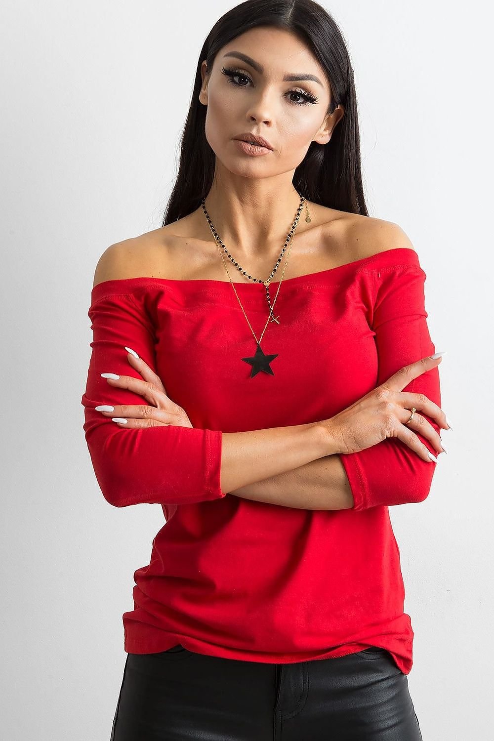 BFG off-shoulder blouse