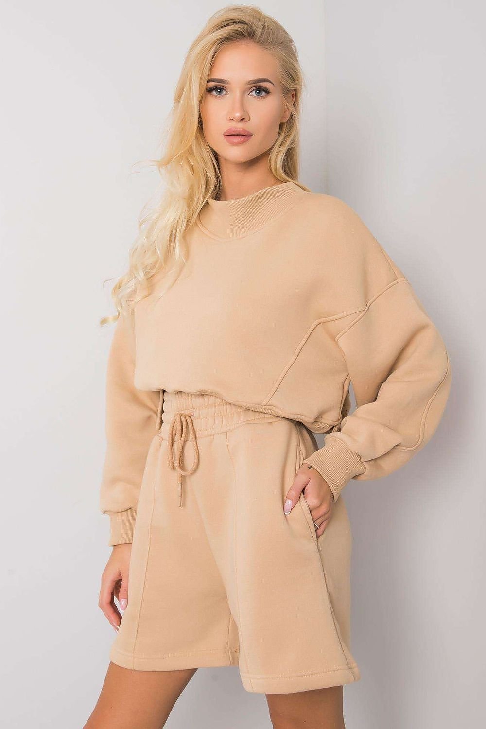 long shorts, wide with high waist BFG