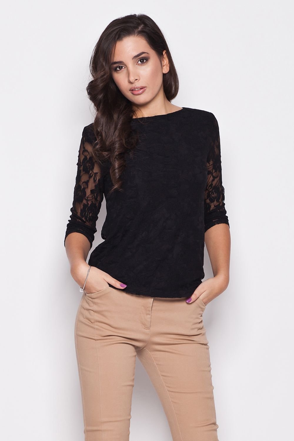 Blouse model 44058 Katrus