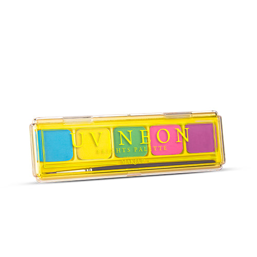 Federico Mahora UV Palette Brights Neon Yellow