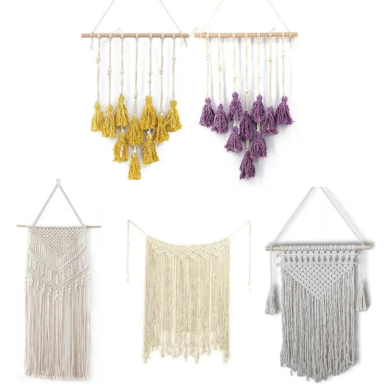 Macrame Väggdekoration - Villarudskogen