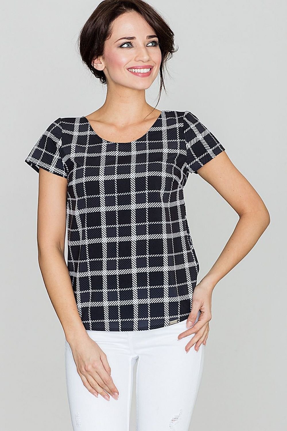 Checkered top