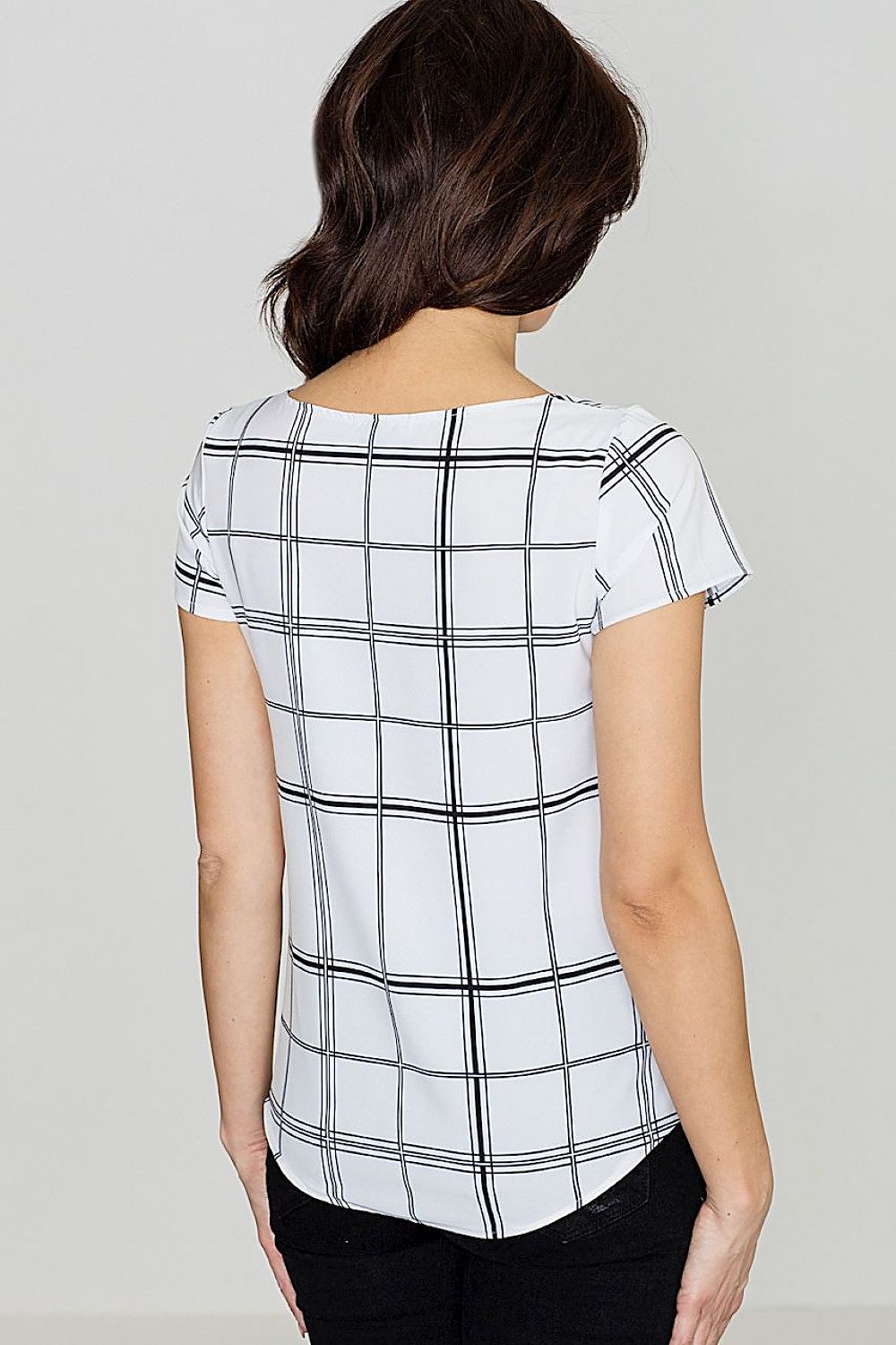 Checkered top