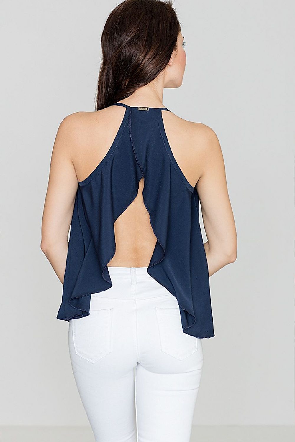 Top with open back