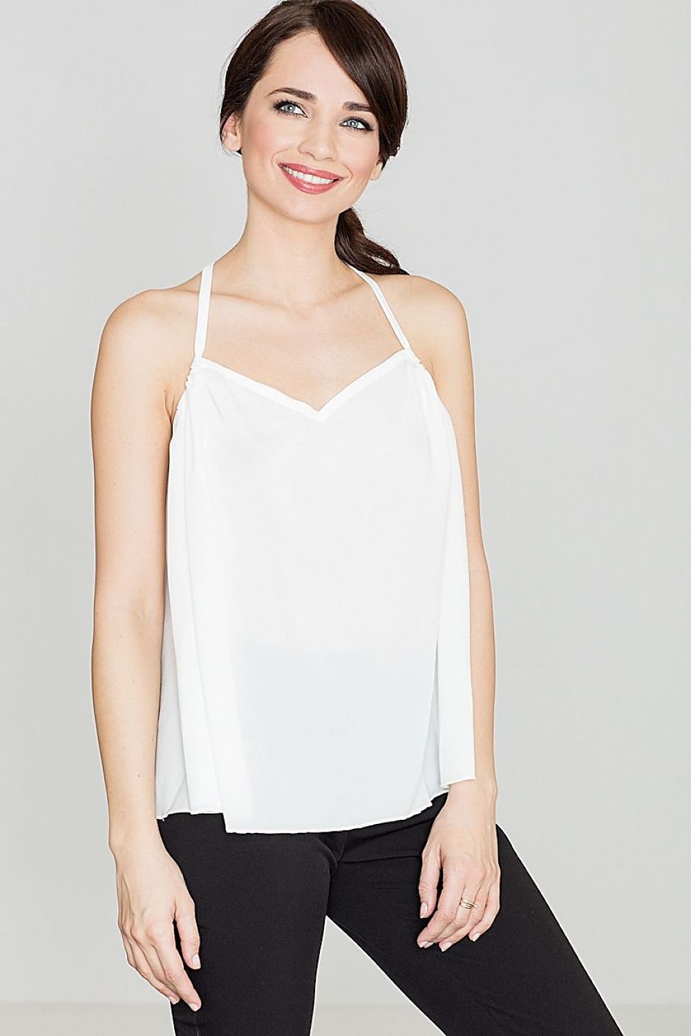 Top with open back