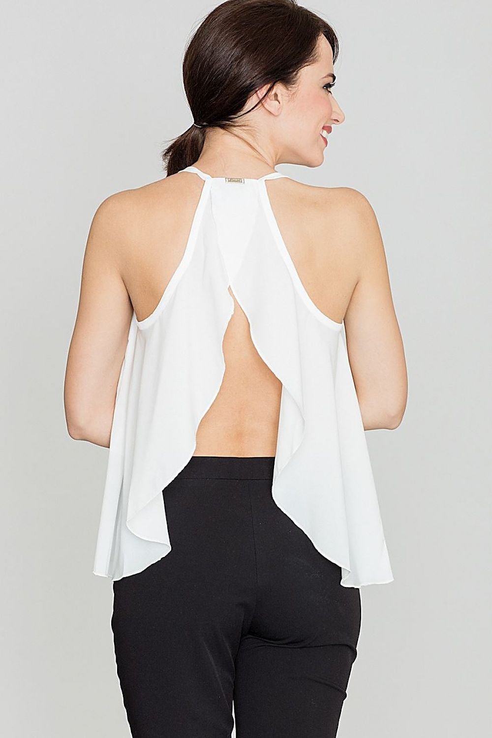 Top with open back