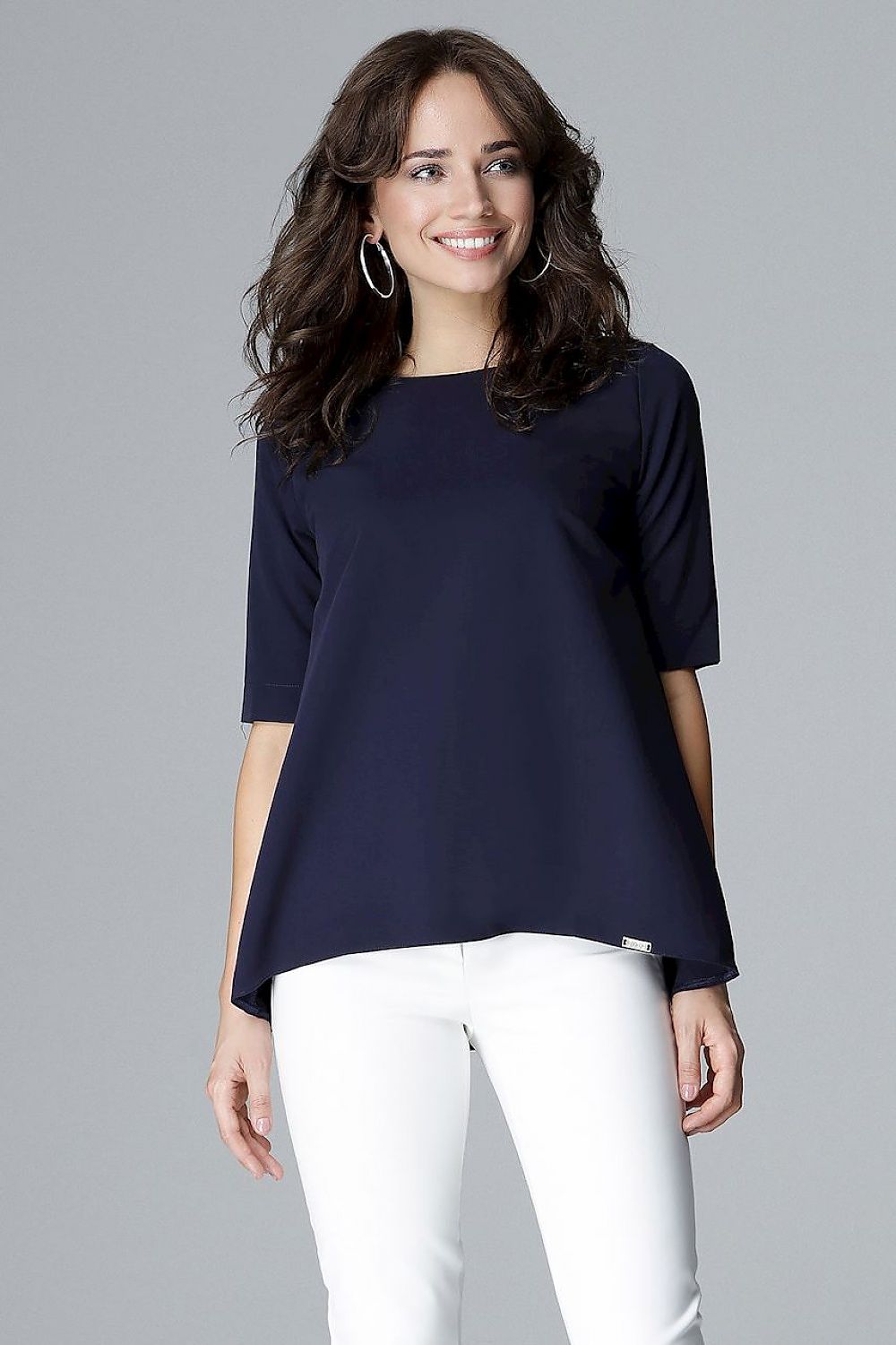 Low back blouse